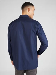 OLYMP Businesshemd Modern Fit Kentkragen navy