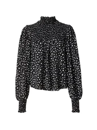 Bluza 'Gabriel' crna / bijela