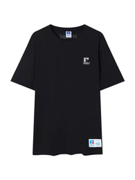 T-Shirt aqua / grau / schwarz / wei