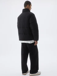 Pull&Bear Jacke schwarz/weiß