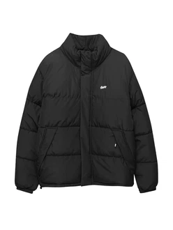 Pull&Bear Jacke schwarz/weiß