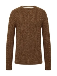 Pullover braunmeliert