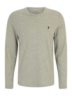 Polo Ralph Lauren Schlafshirt Langarmshirt LS CREW-SLEEP-TOP grau/schwarz Polo Ralph Lauren Schlafshirt Langarmshirt LS CREW-SLEEP-TOP grau/schwarz