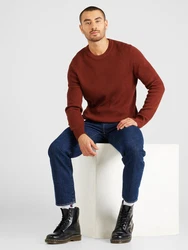 JACK & JONES Pullover 'PERFECT' rostbraun