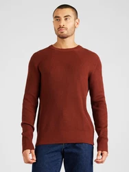 JACK & JONES Pullover 'PERFECT' rostbraun