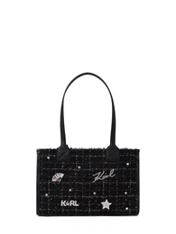 Taška přes rameno světlemodrá / růžová / černá / stříbrná