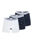 Polo Ralph Lauren Herren Boxer Shorts 3er Pack BOXER BRIEF Dunkelblau/Wei/navy/wei