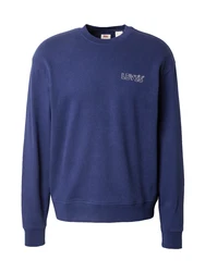 Levi's Sweatshirt RELAXD GRAPHIC CREW indigo/weiß