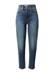 LEVI'S Džíny 'High-Waisted Mom Jeans' modrá džínovina