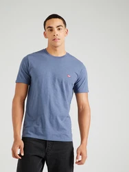 LEVI'S T-Shirt Original Housemark Tee taubenblau/rot
