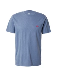 LEVI'S T-Shirt Original Housemark Tee taubenblau/rot