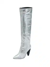 Kozačky 'Uhura' stříbrná