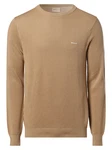 Gant Rundhalspullover Pique-Strickpullover Beige/Khaki/Braun/Beige/Khaki/Braun