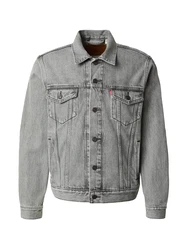 Levi's Herren The Trucker Jacket Jeansjacke grey