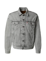 LEVI'S Jacke 'The Trucker Jacket' grey denim