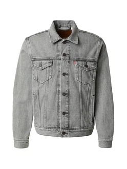 Levi's Herren The Trucker Jacket Jeansjacke grey