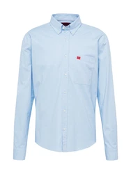 HUGO Hemd 'Evito' hellblau / rot