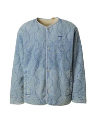 LEVI'S Jacke Abbotts blue denim/wollwei