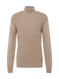 Pullover chamois / dunkelbeige