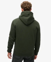 Superdry Sweatshirt Essential Logo Hoodie khaki