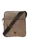 GUESS Umhängetasche 'VEZZOLA' beige / dunkelbraun