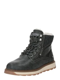 Schnrboots hellblau / dunkelgrau