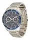TOMMY HILFIGER Uhr marine / dunkelblau / silber