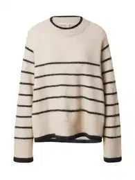 Svetr 'Laila' béžová / černá