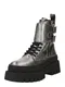 STEVE MADDEN Šněrovací kozačky  šedá