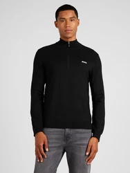 BOSS Pullover 'Momentum' schwarz/wei