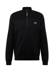BOSS Pullover 'Momentum' schwarz/wei