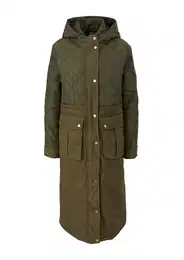 Zimní kabát olivová