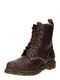 Dr. Martens Gležnjače na vezanje '1460 Serena'  tamno smeđa / žuta / bijela
