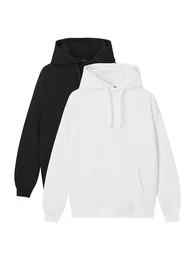 Sweatshirt schwarz / weiß