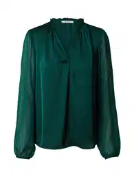 Bluza 'Laurina' tamno zelena