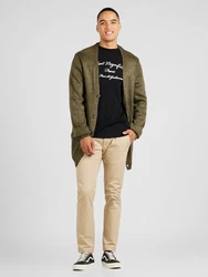 ABOUT YOU Strickjacke 'Mirco' khaki