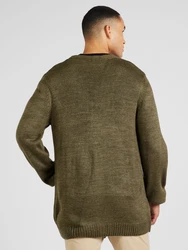 ABOUT YOU Strickjacke 'Mirco' khaki