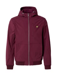 Lyle & Scott Softshelljacke gelb/burgunder/schwarz