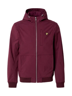 Lyle & Scott Softshelljacke gelb/burgunder/schwarz