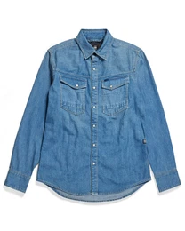 G-STAR Hemd blue denim