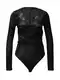 GUESS Tričkové body 'BELINDA'  tmavě šedá / černá