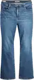 Nadrozměrné bootcut džíny image
