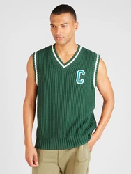 Champion Authentic Athletic Apparel Pullunder smaragd/weiß