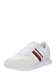 Sneaker 'Runner Evo Mix Ess' beige / navy / rot / wei
