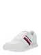 TOMMY HILFIGER Sneaker 'Runner Evo Mix Ess' beige / navy / rot / wei