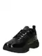 TOMMY HILFIGER Niske tenisice 'CHUNKY RUNNER PATENT'  crna