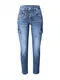 Herrlicher Kargo kavbojke 'Shyra'  moder denim