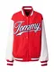 Tommy Jeans Mikina  modrá / červená / bílá