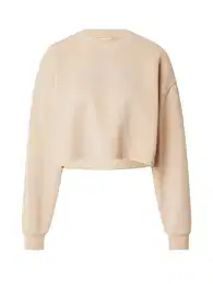 LEVI'S Mikina 'GR Hailie Raw Cut Crew' béžová / šedá