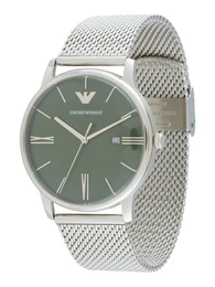 Uhr grn / silber